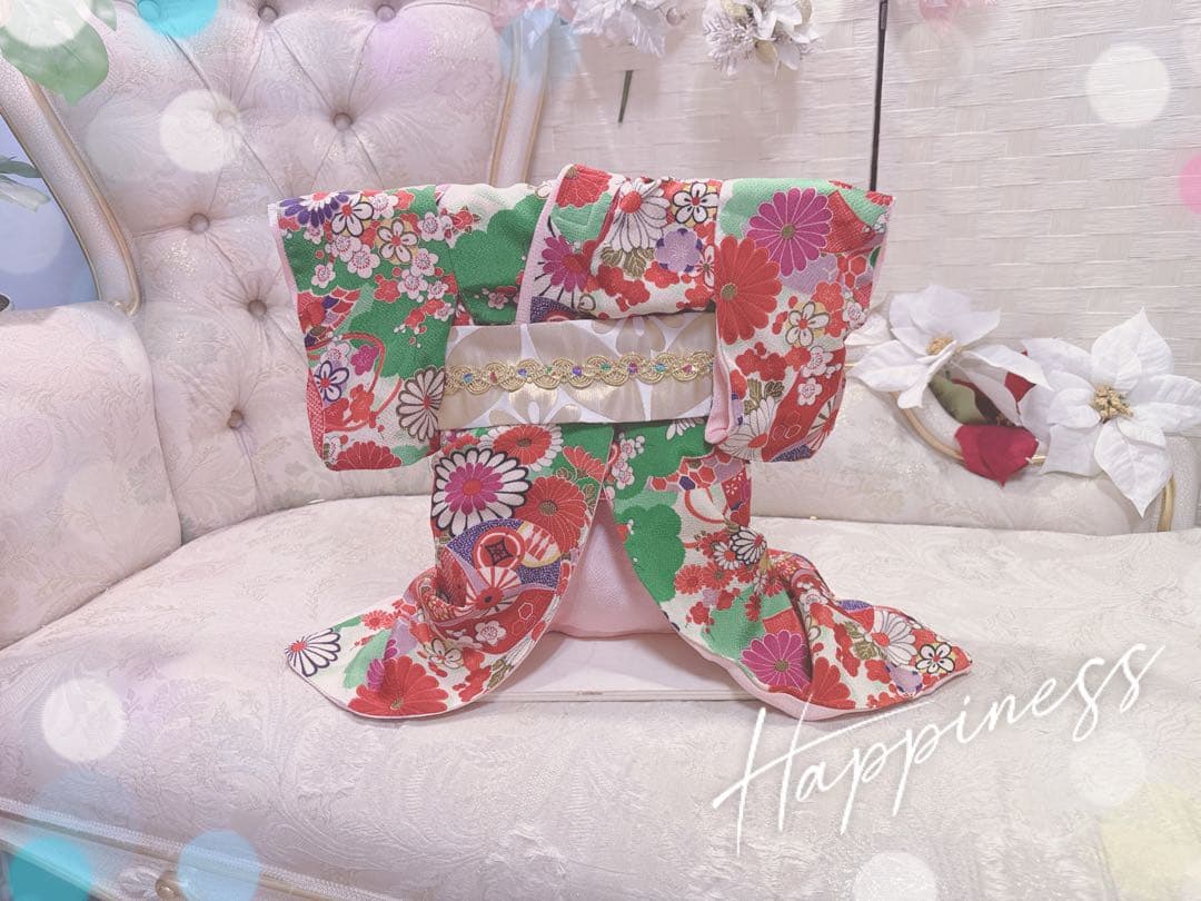 B463.pon2pan2☆犬オーダー3ウェイお着物☆犬お着物