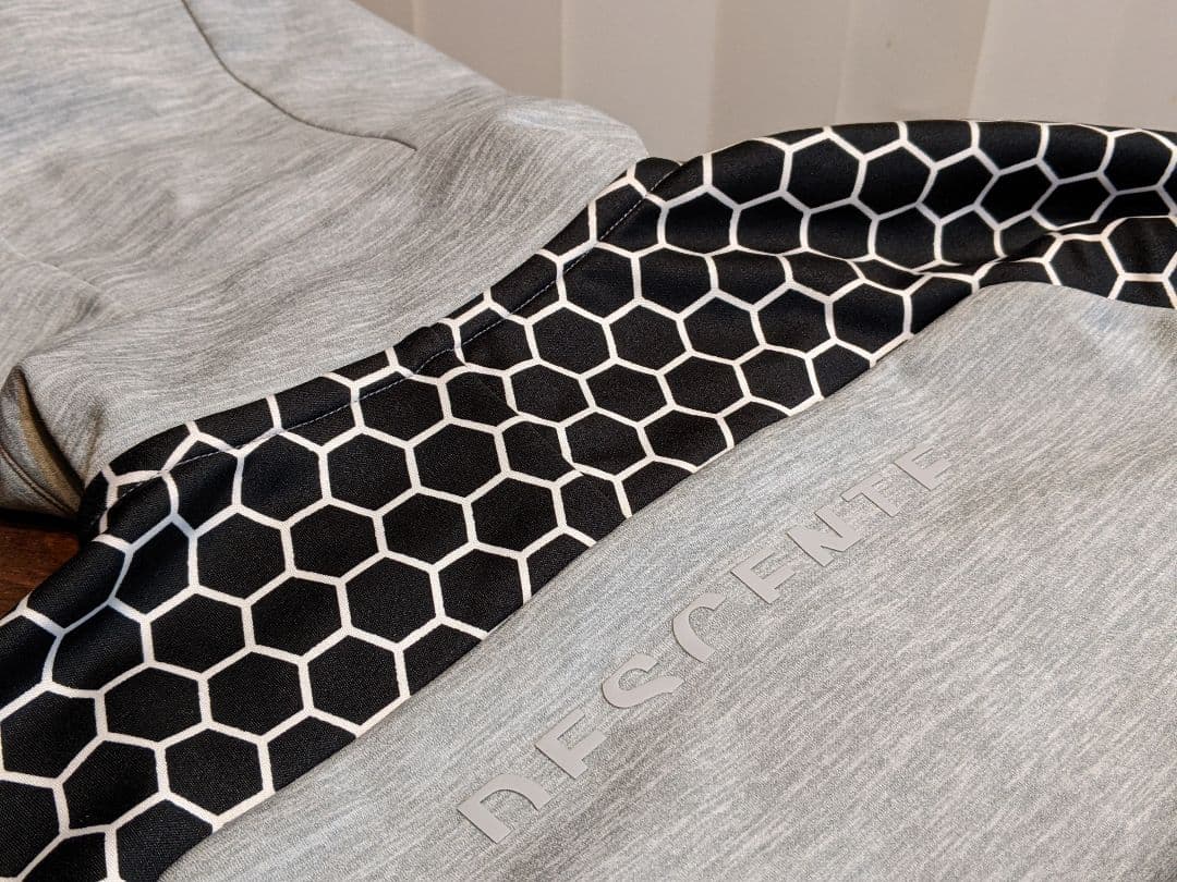 デサント　ゴルフ　ダンボール　ニット　ジャージー　ジャケット　パーカー　ウェア