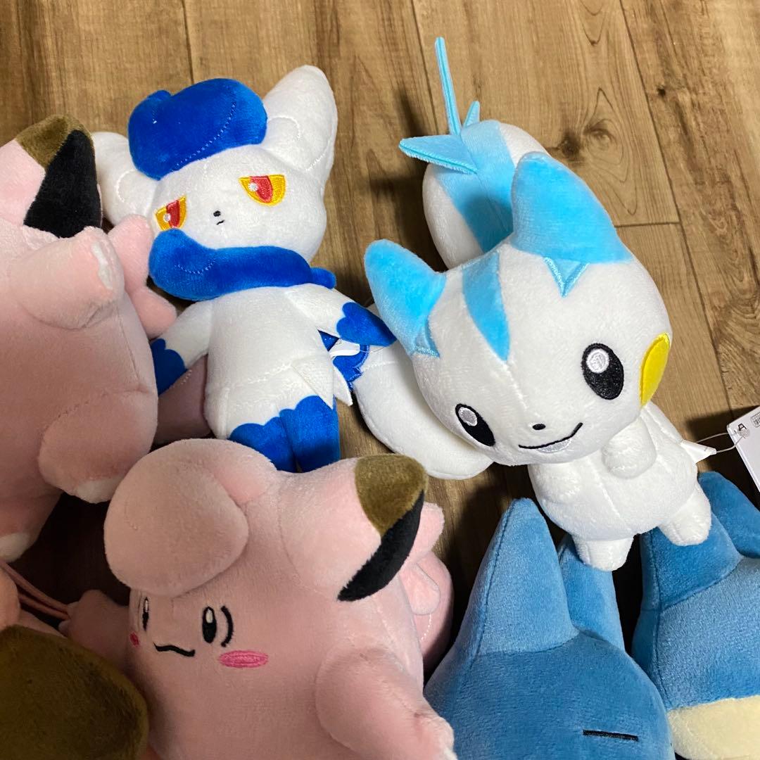ポケモンぬいぐるみ詰め合せ もふぐっと、ぐらぶらりん、くつろぎタイム、 ゲンガー