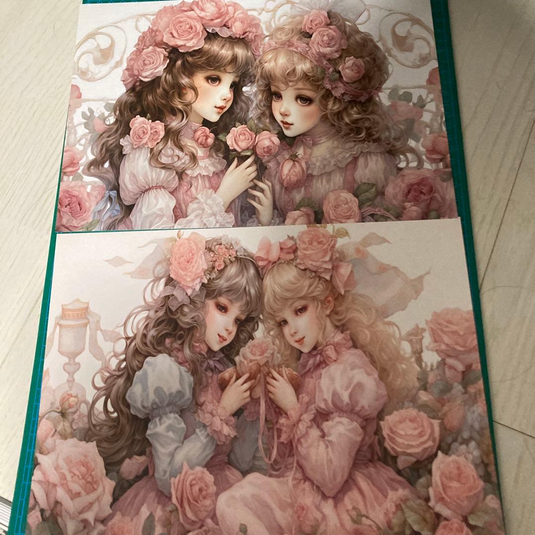 デザインペーパー、コラージュシート被り無し120枚set