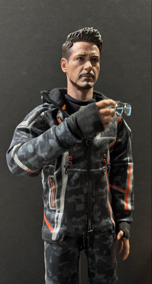 アイアンマン ホットトイズ トニースターク　ナノコンバットスーツ