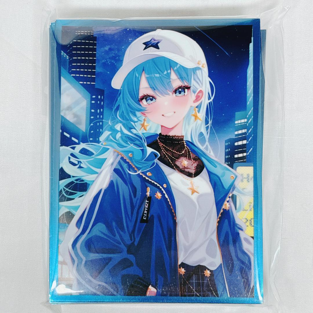 ホロライブ 星街すいせい 夜の街 スリーブ プレイマット セット【shir】