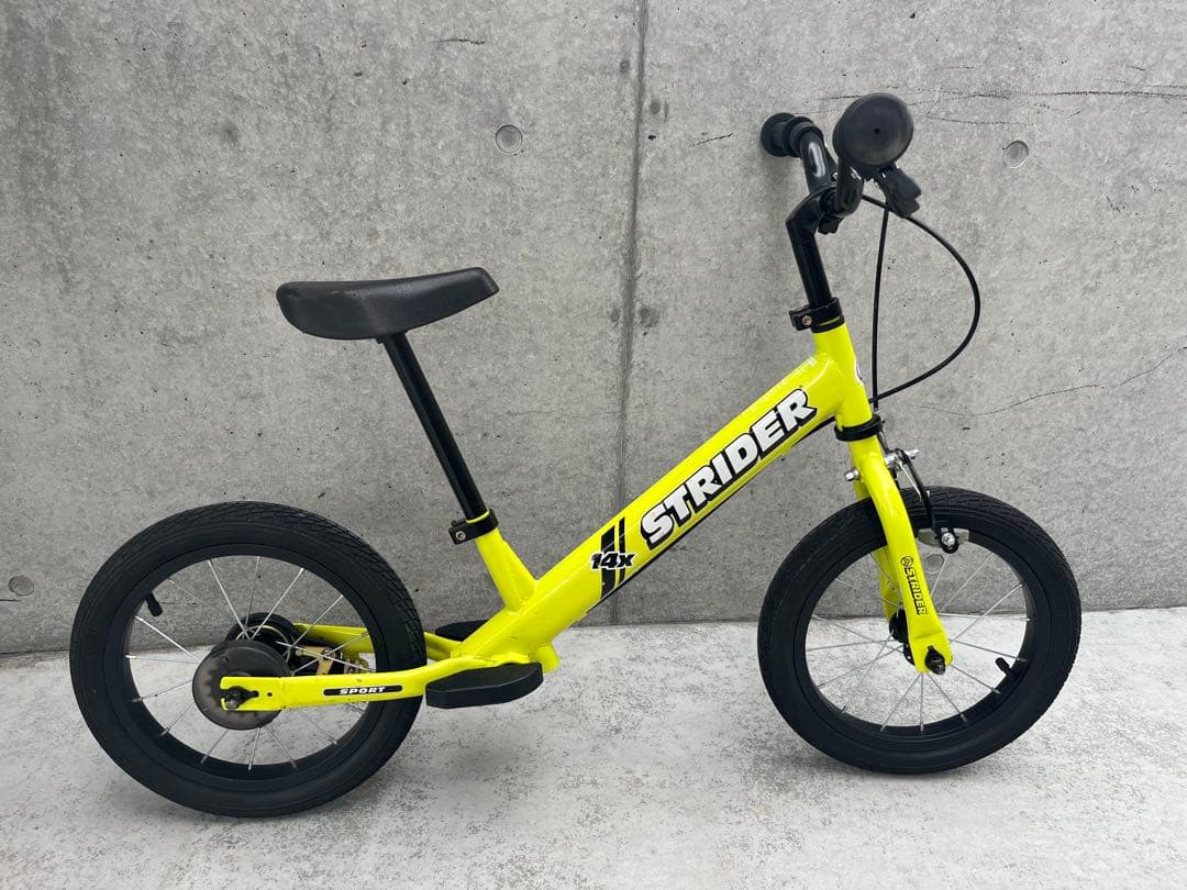 STRIDER ストライダー 14x ライムイエロー