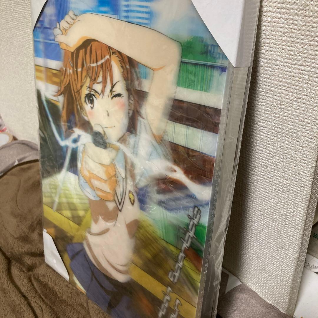 御坂美琴18kメッキzippoと3Dイラスト