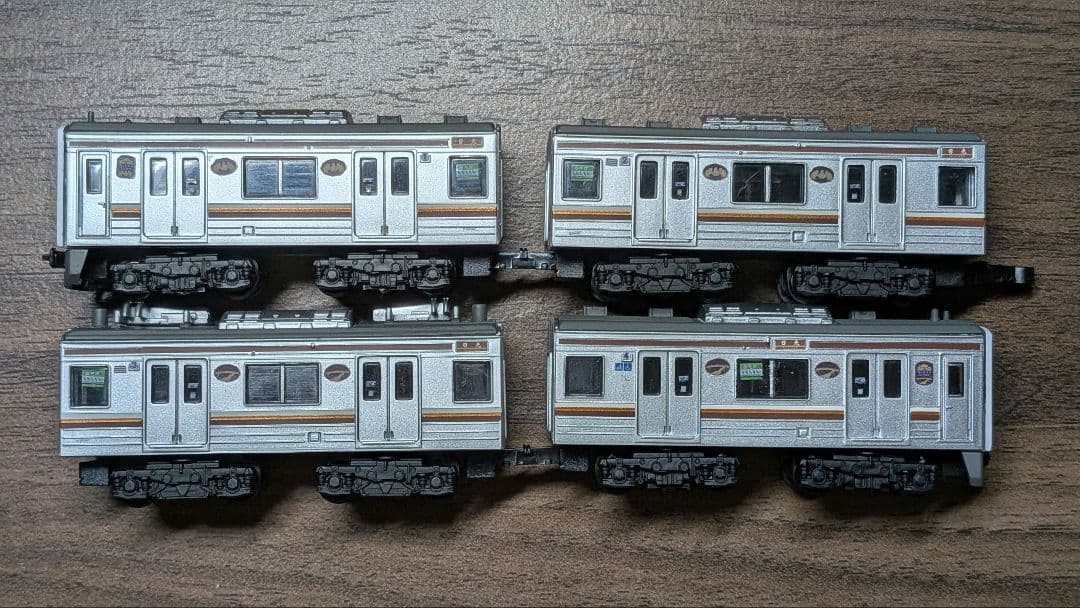 205系 600番代 Y10編成 日光色 Bトレ +4両(まとめ買い)