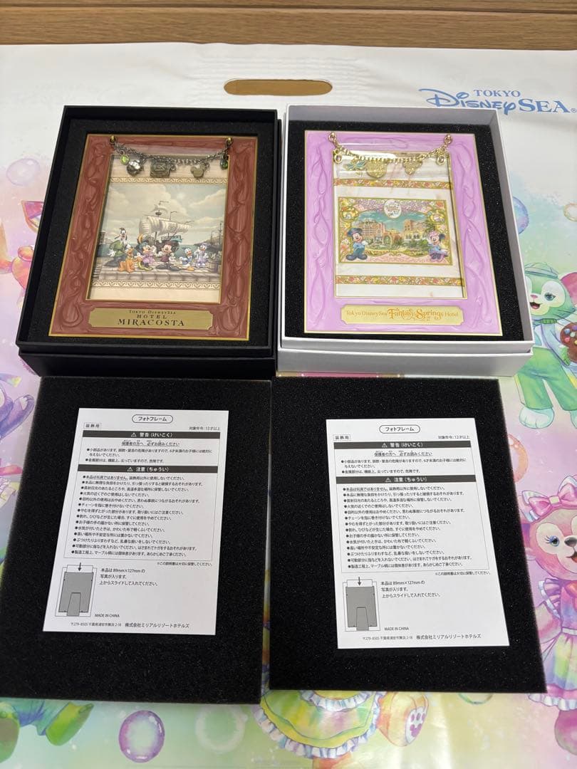 ホテルミラコスタ ファンタジースプリング　ホテルフォトフレーム