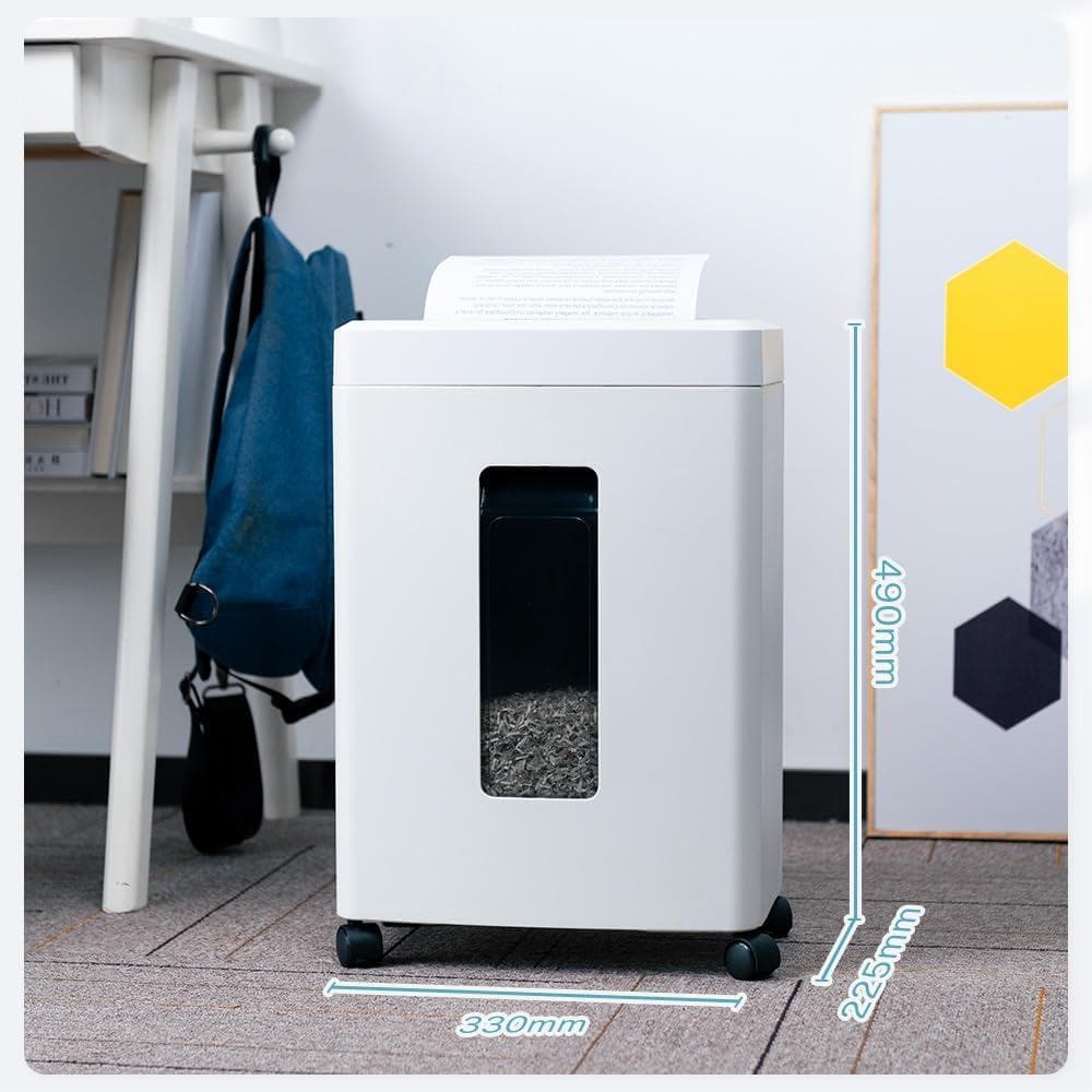 シュレッダー 電動 家庭用 マイクロ 2x15mm 細断枚数10枚 18L大容量