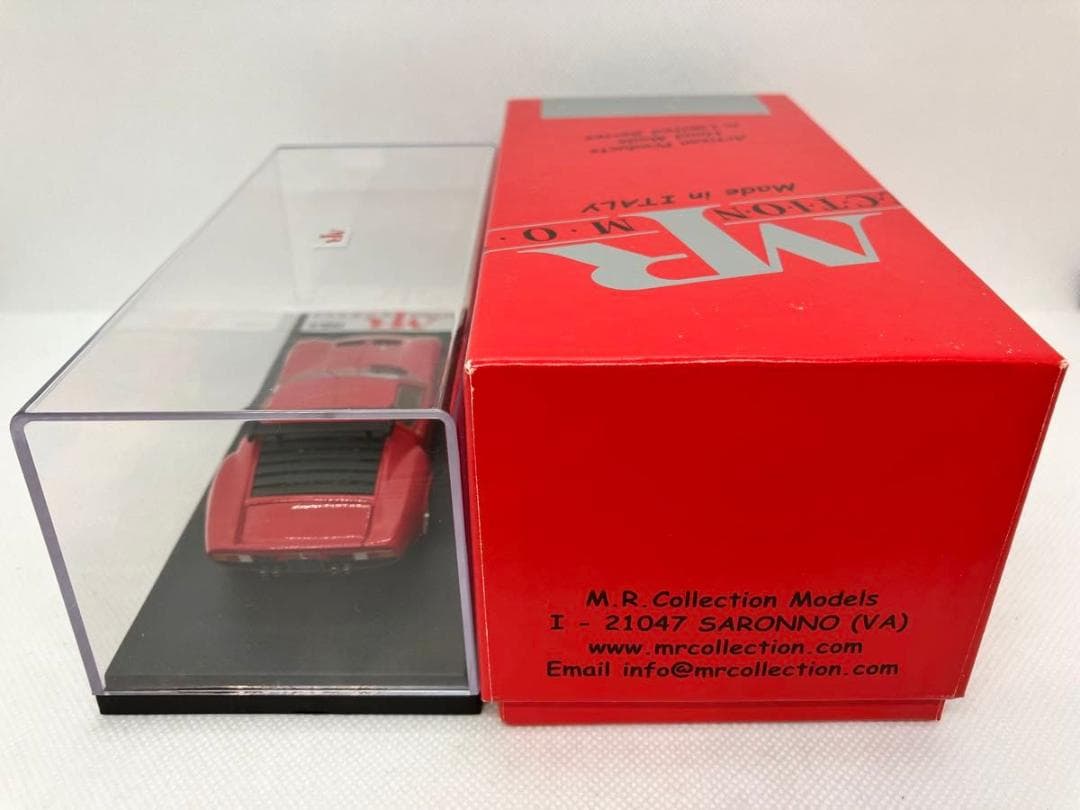 ★1/43★ランボルギーニ イオタ SVR★レッド★ロム特注★MRコレクション★