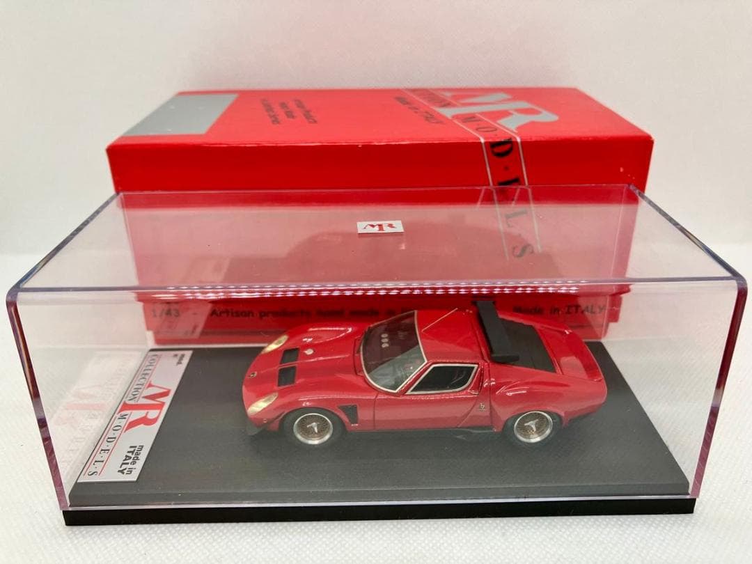 ★1/43★ランボルギーニ イオタ SVR★レッド★ロム特注★MRコレクション★