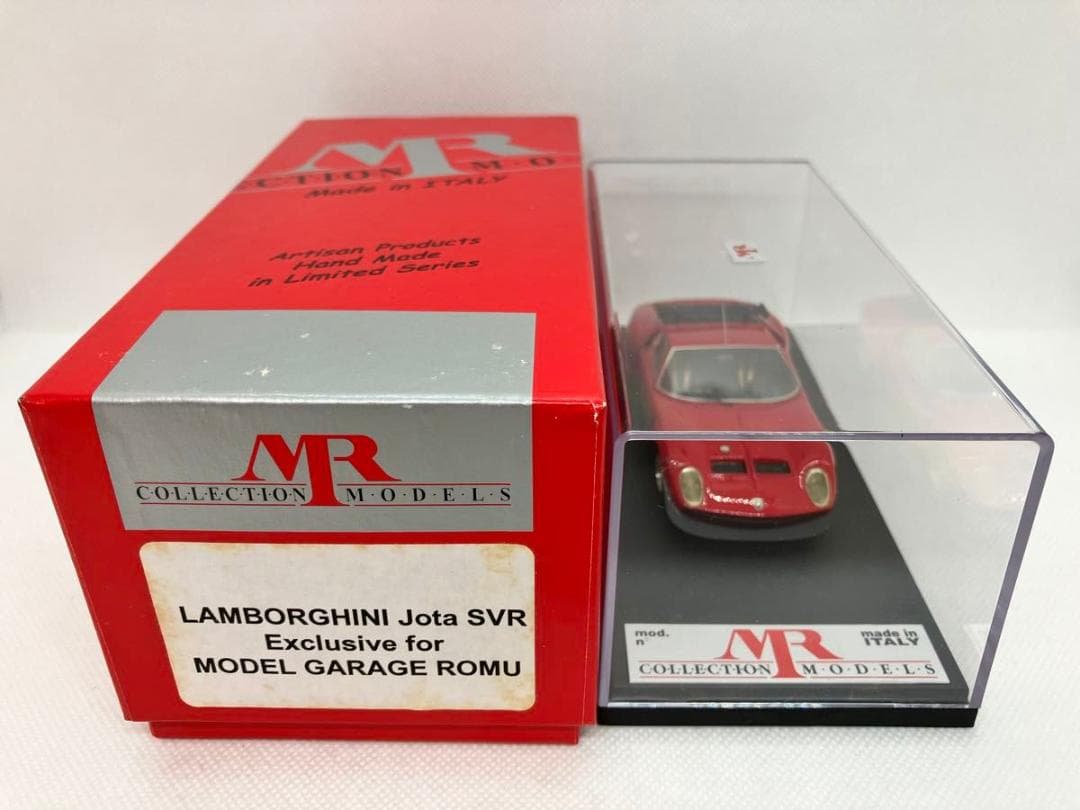 ★1/43★ランボルギーニ イオタ SVR★レッド★ロム特注★MRコレクション★