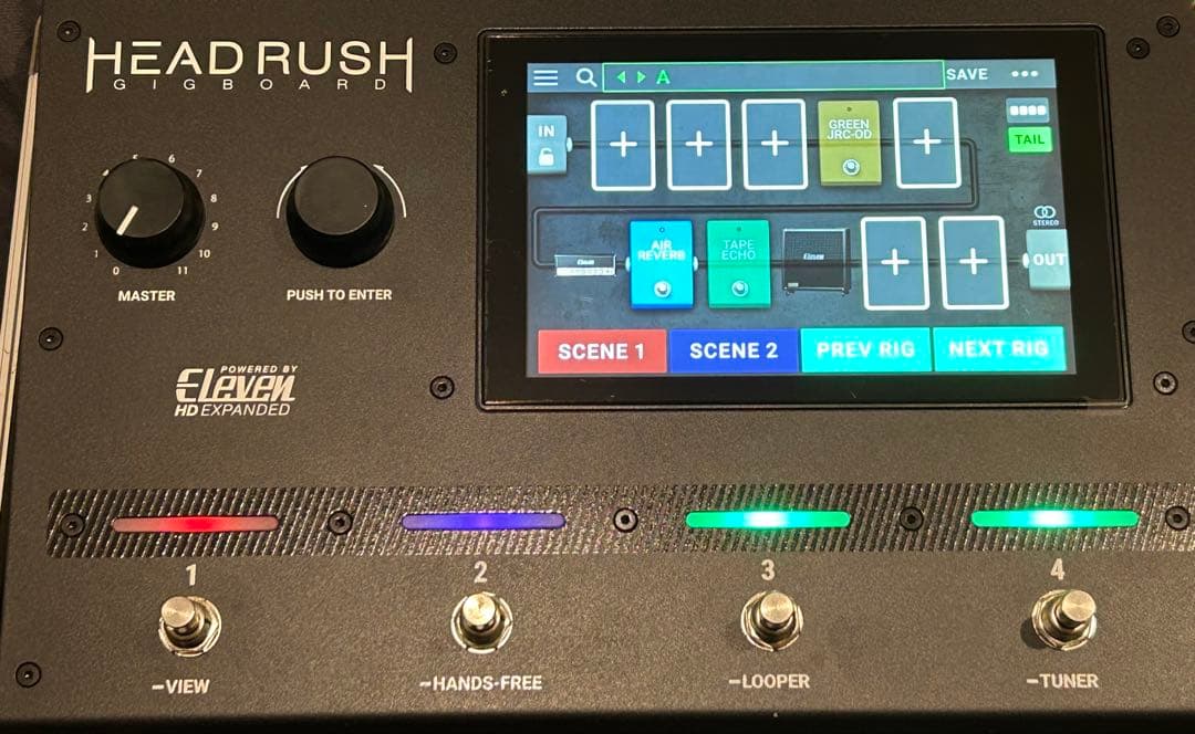 HEAD RUSH Gigboard マルチエフェクター ケース付き