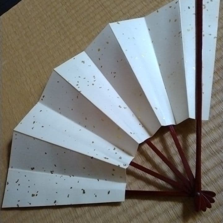 飾り扇　扇子掛