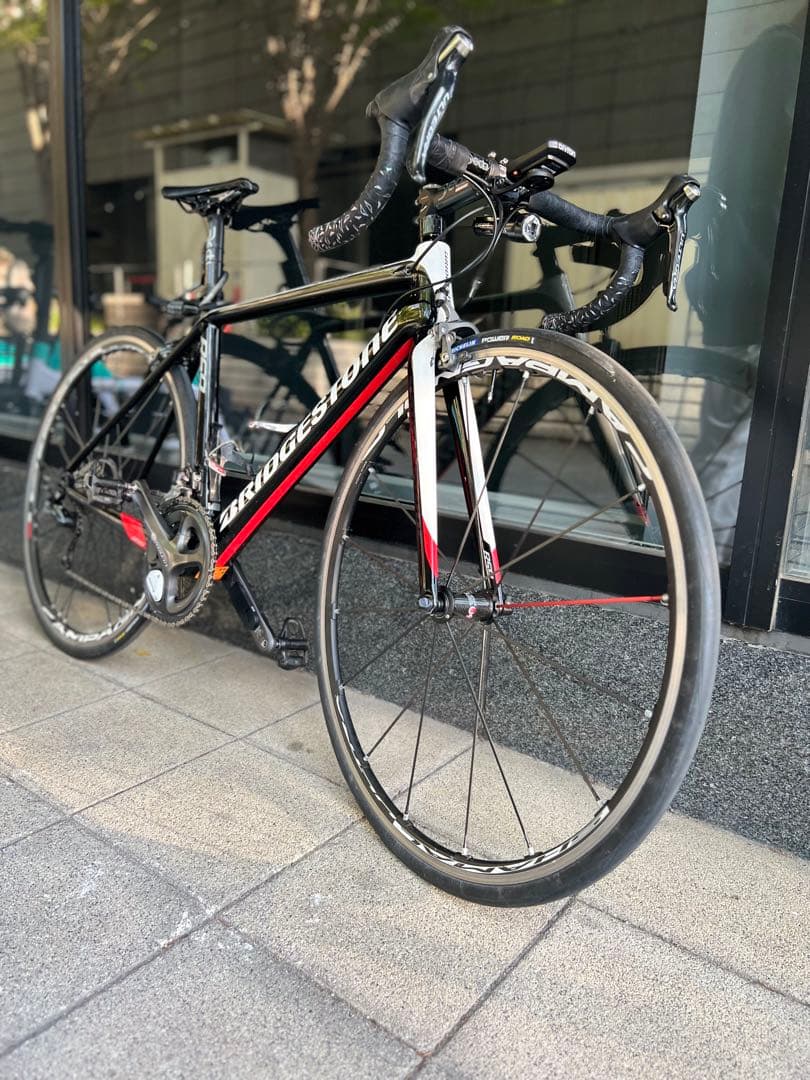 BRIDGESTONE RS9ロードバイク ホワイト/ブラック 日本限定30台