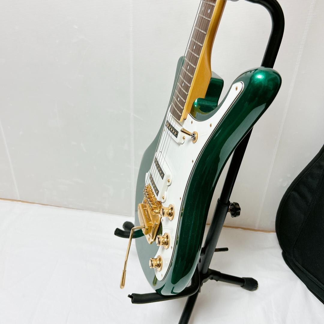 超美品 YAMAHA ヤマハ SGV-700 グリーン ゴールド 使用感ほぼなし