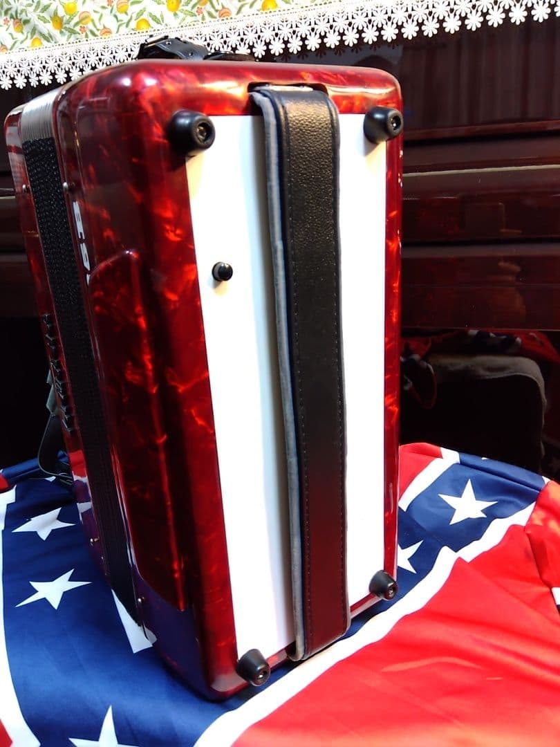 【綺麗な音色即演奏可】Yamaha ソプラノ アコーディオン S-25B 25鍵