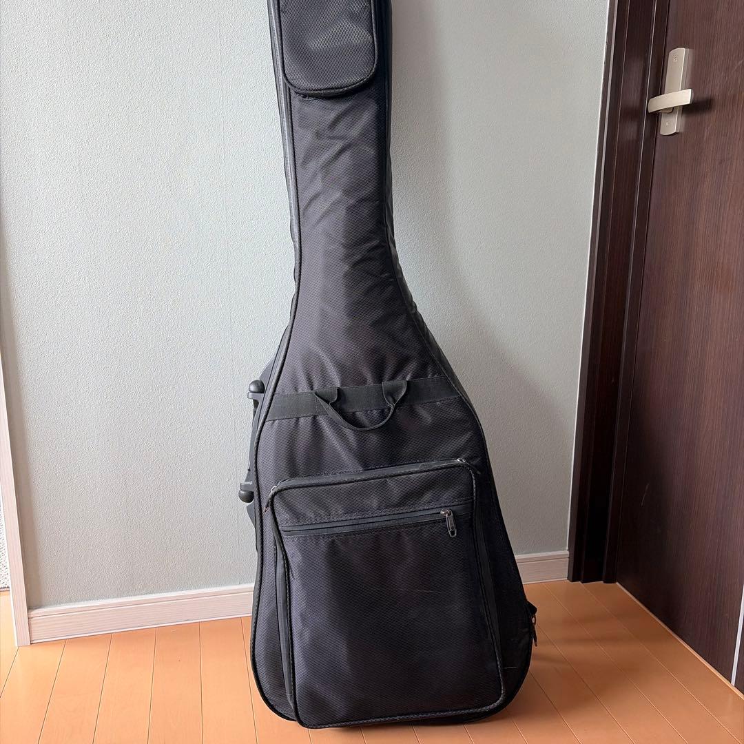 エレキベース ブルー 4弦 ケース付き