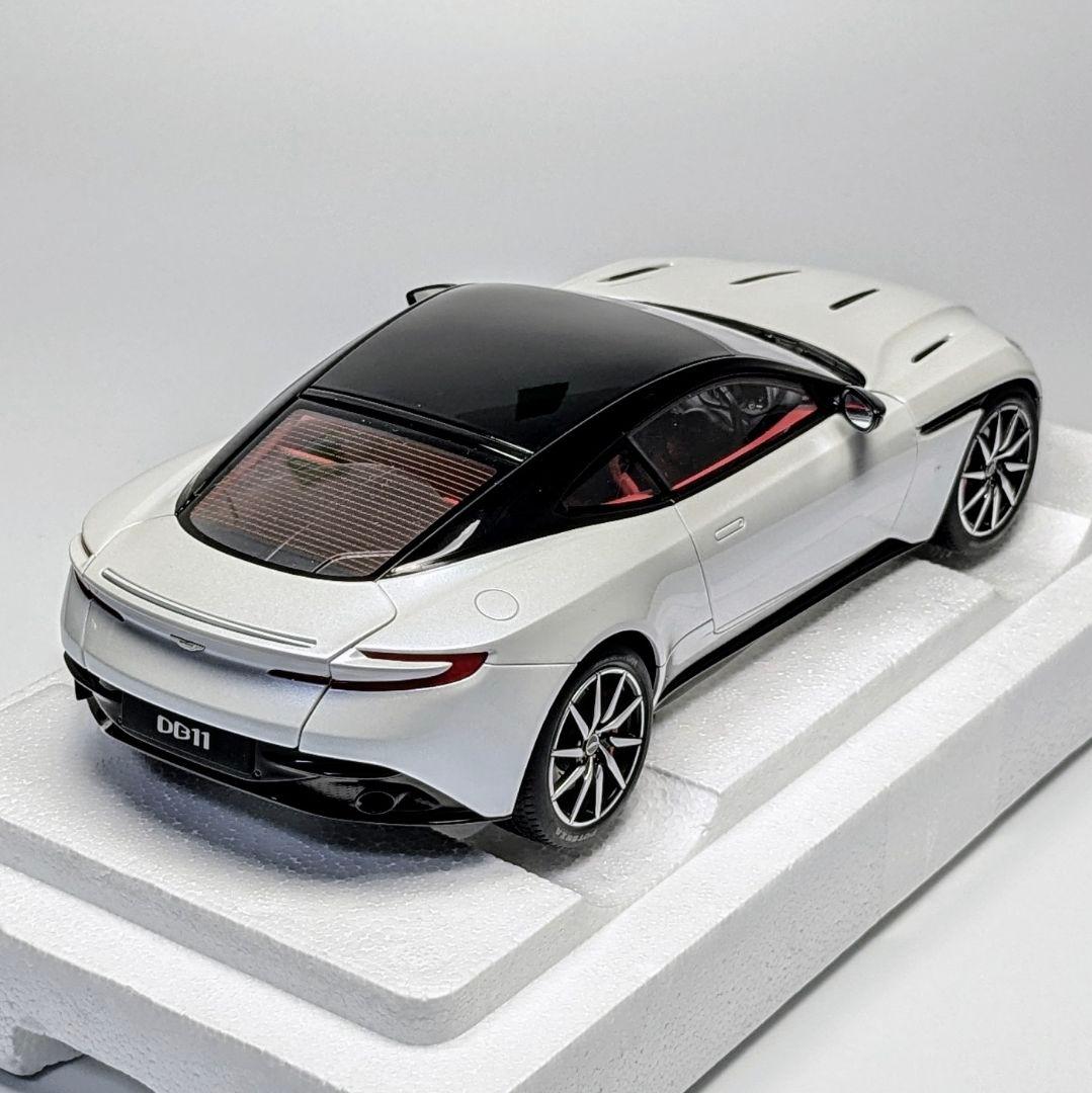オートアート 1/18 アストンマーチン DB11 メタリック・ホワイト