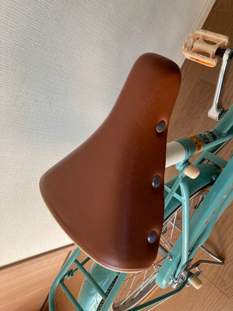 ブリヂストン hacchi 18インチ グリーン ハッチ 子供用自転車 美品