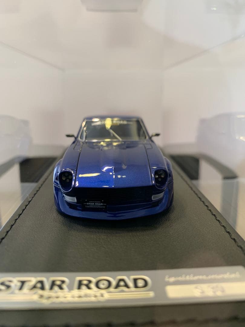 イグニッションモデル　1/43 Z S30 スターロード　メタリックブルー