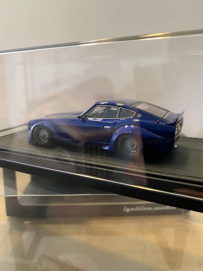 イグニッションモデル　1/43 Z S30 スターロード　メタリックブルー