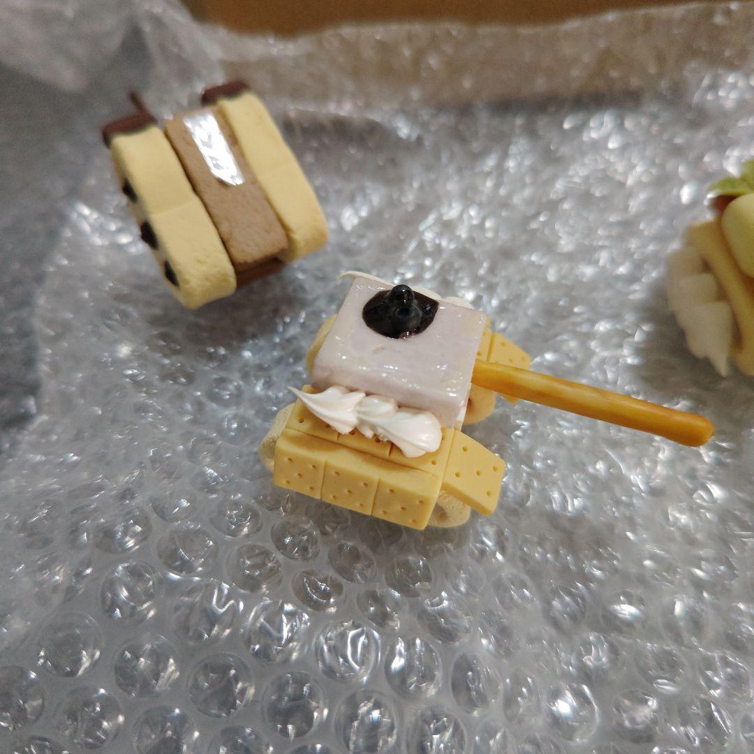 ガールズ&パンツァー　戦車ケーキセット