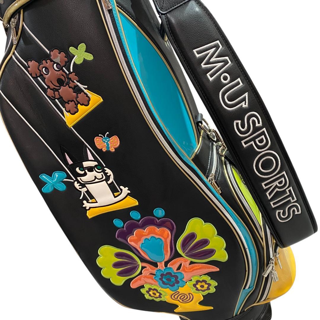 MU SPORTS エムユースポーツ ゴルフクラブ付き キャディバッグ 5分割