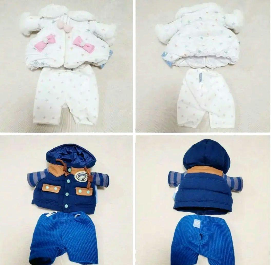 極美品☆2018年ダッフィートゥインクルウィンターぬいぐるみコスチューム公式