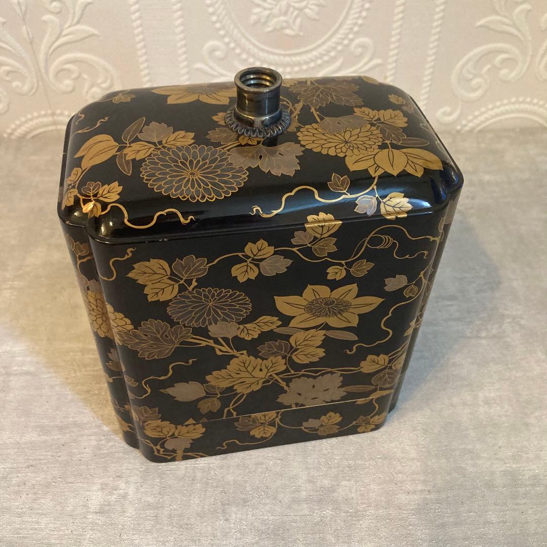 野弁当箱 漆器 漆芸 重箱 蒔絵 骨董品 蒔絵お重