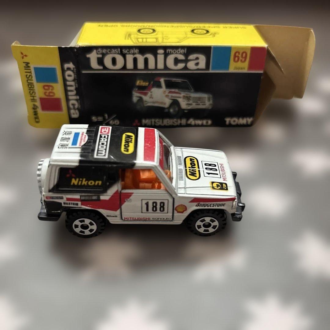 黒箱トミカ全て日本製、6台セット当時物