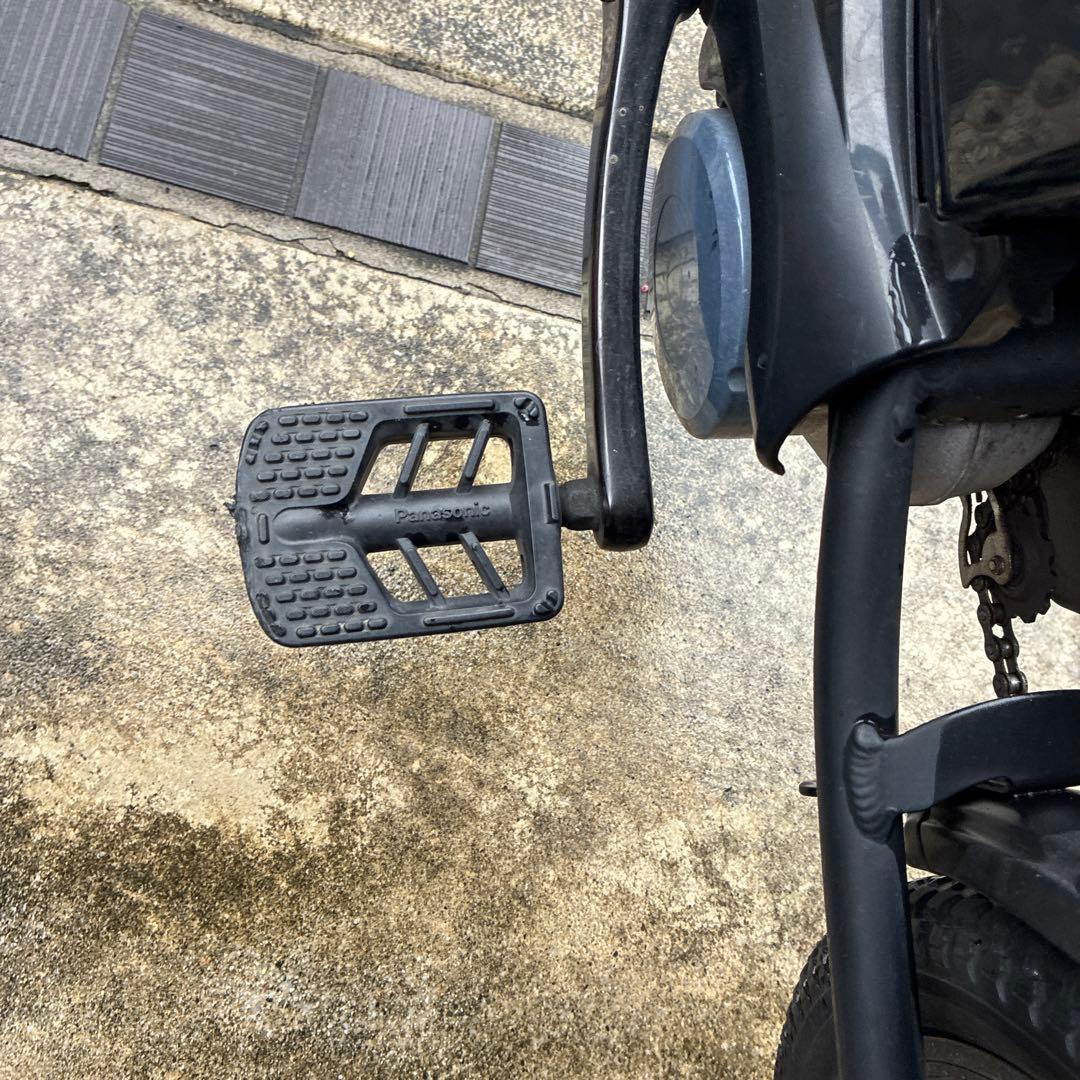 電動アシスト自転車 シティタイプ 黒