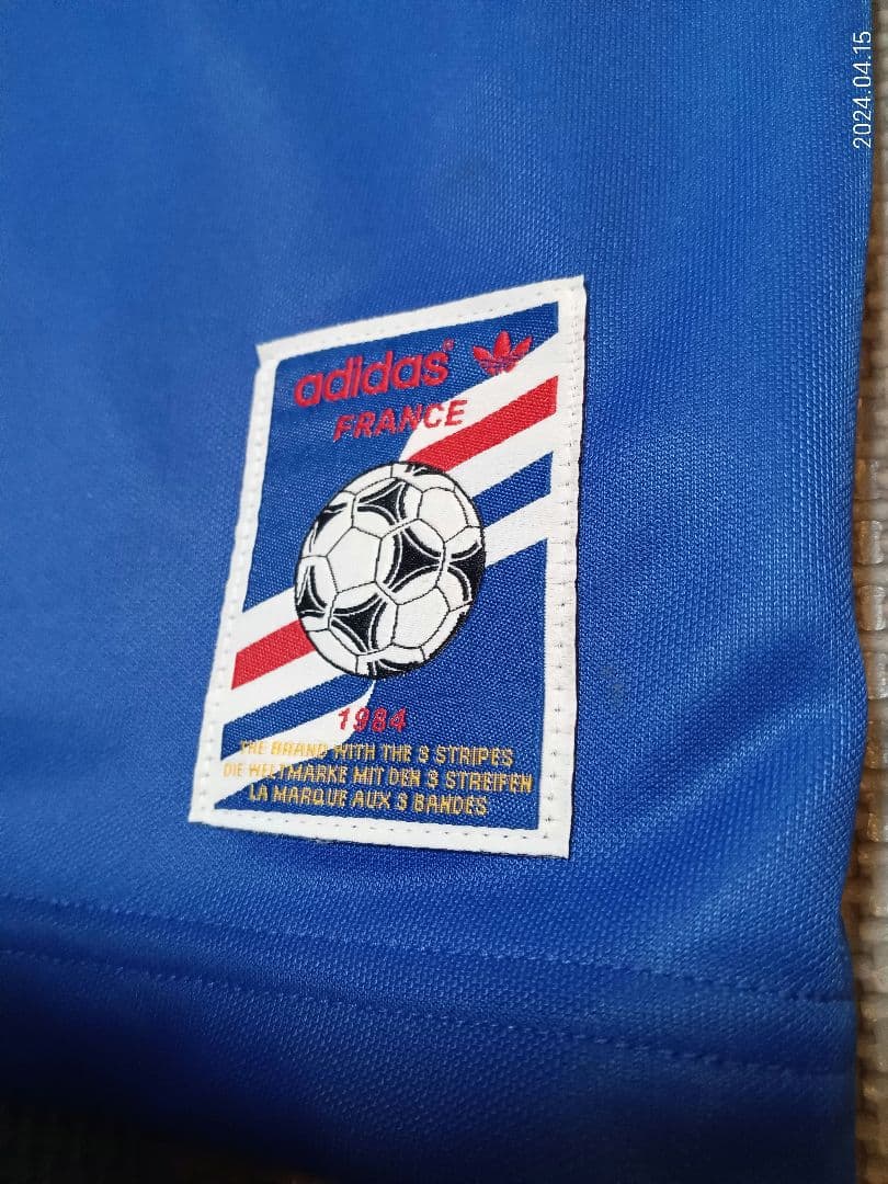 1984年　EURO　フランス大会　フランス代表　プラティニ　復刻　ユニフォーム