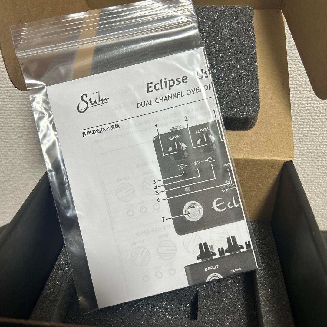 ギター Suhr Eclipse BLACK EDITION effector