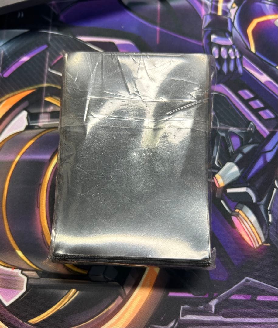 遊戯王　WCQ 2019 スリーブ 青 100枚　未開封新品