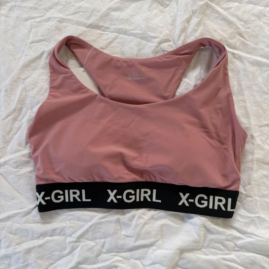 X-GIRL スポーツウェア上下セット/ピンク