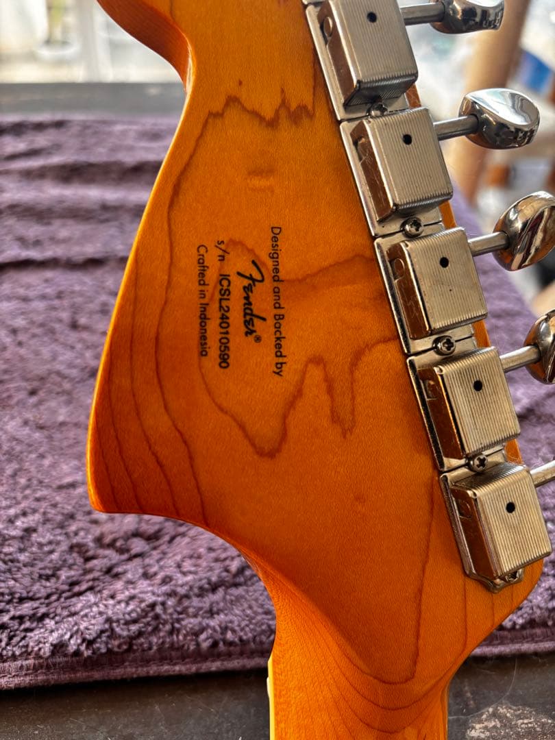 美品 Squier Classic Vibe ’70s Jaguar Black