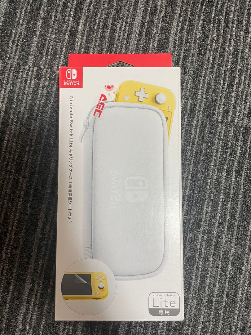 Nintendo switch Lite （本体ケース、カセット付き）