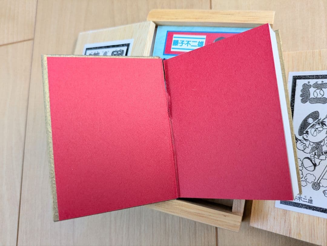 【狂人軍】藤子不二雄【木箱】豆本 ミニサイズ【レア】ドラえもん