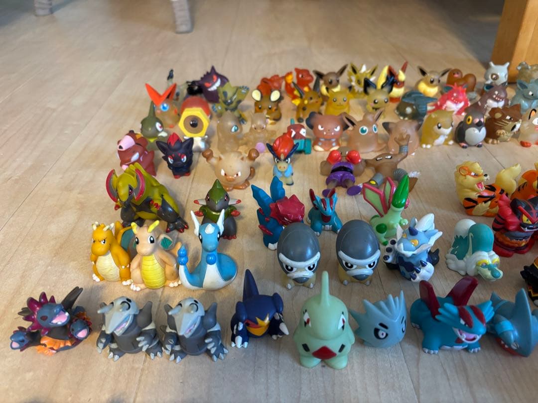 ポケモンキッズ 約710体とモンコレなどおまけ38体のセット　初代　初期多数