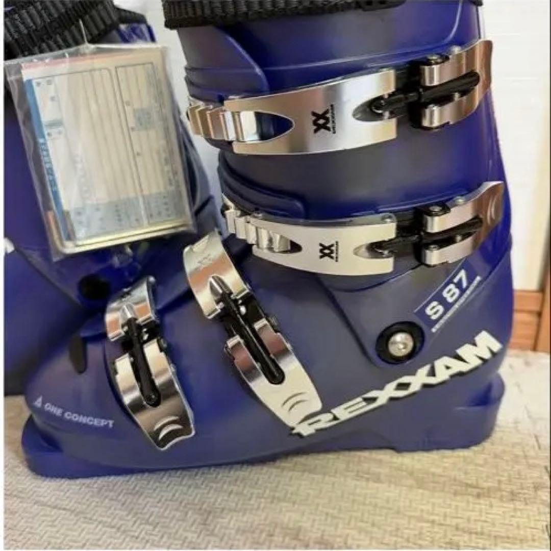 REXXAM レクザム スキーブーツ ブルー サイズ5