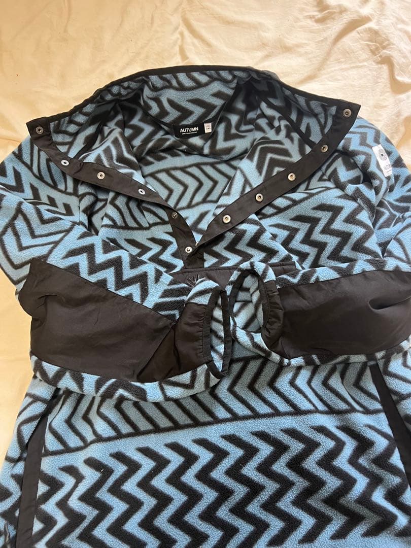 ざくろ様秋冬物　スノーボードブランド　AUTUMN フリース上下セットXXL