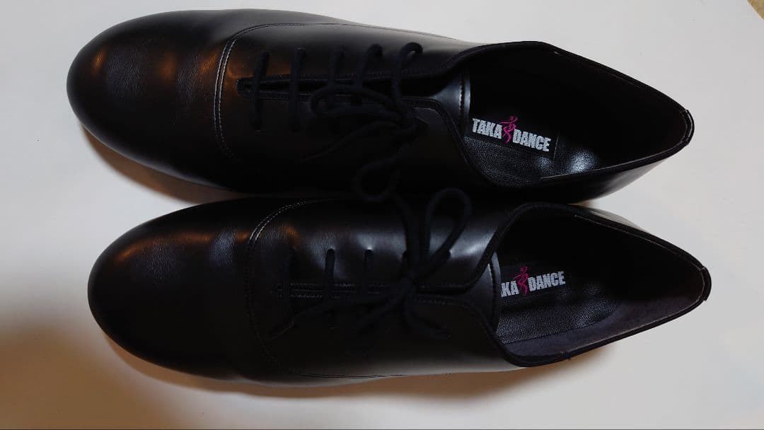 TAKA DANCE ブラック 男性用シューズ 収納バッグ付き　26cm
