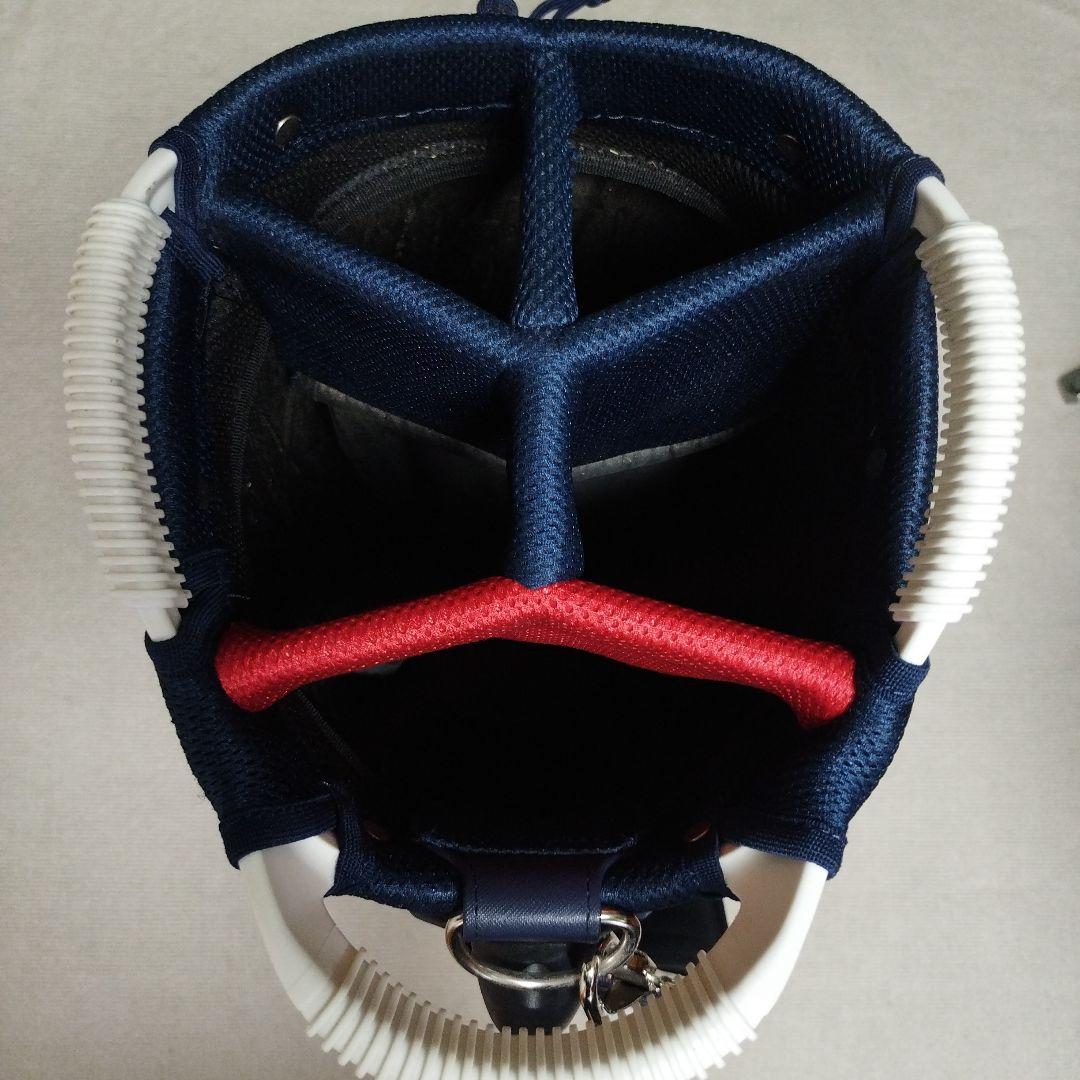 ecco キャディバッグ ホワイト/ネイビー/レッド ※希少レア物※