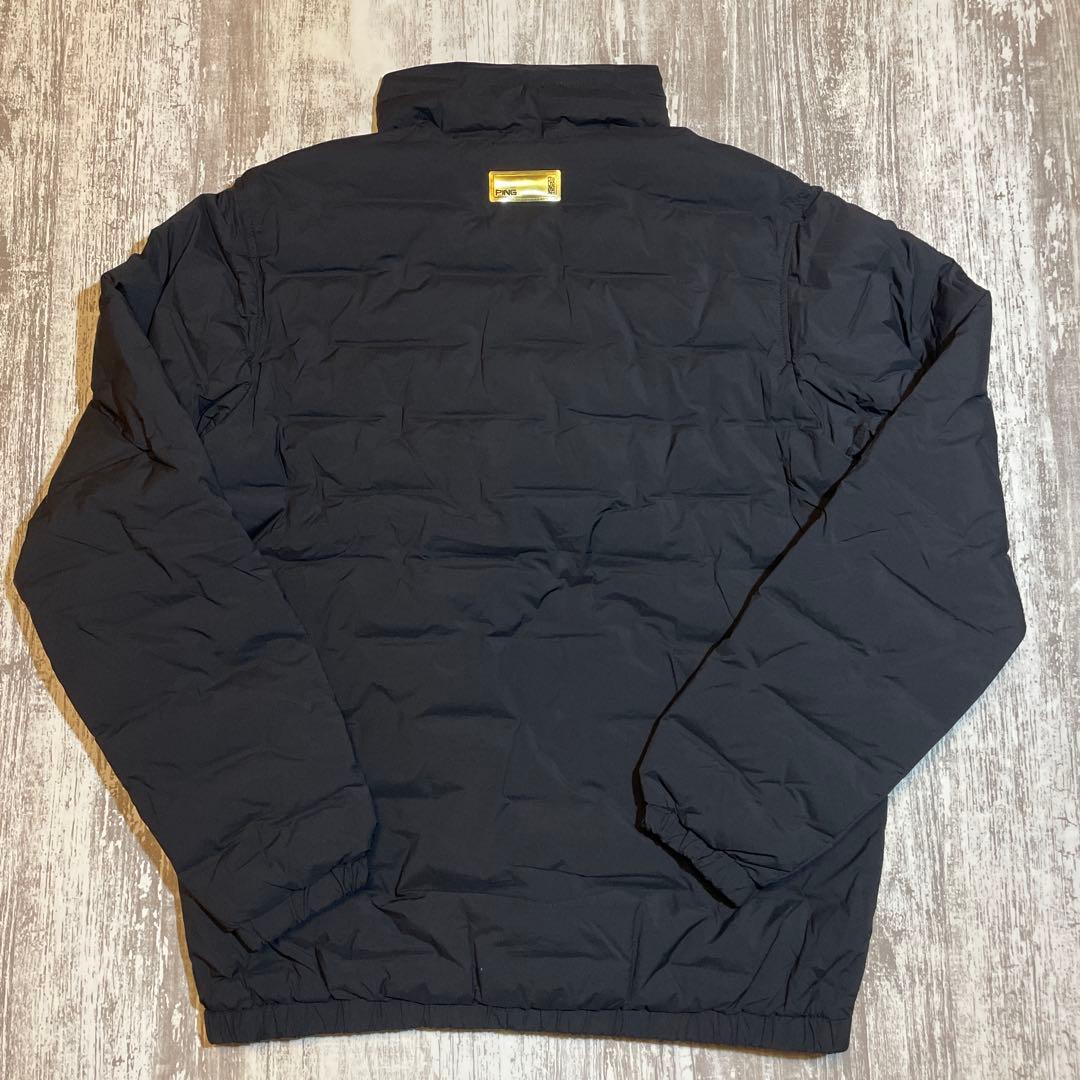 PING ピン　ゴルフウェア　フルジップ　ダウンブルゾン Sサイズ　ブラック