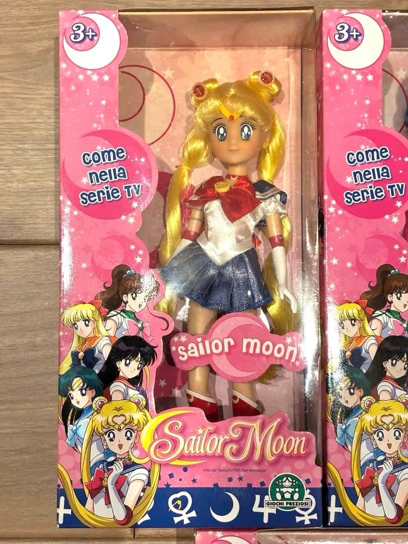 セーラームーン キャラクター人形セット 5体　イタリア製