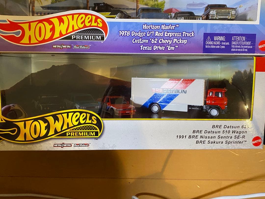 ホットウィール プレミアムコレクターセット 日産 GT-R アドバン 他 8種