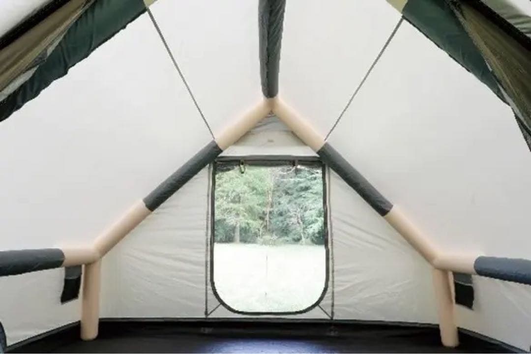 コメリエアーフレームテント& グランドシートセット2.7×3.5m[新品未開封]