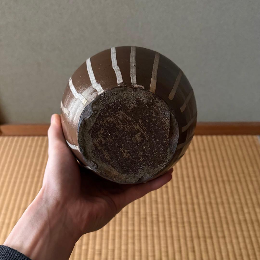 古丹波 丹波 流釉小壷 江戸時代 明治時代 古美術 骨董 民藝 白丹波 古備前