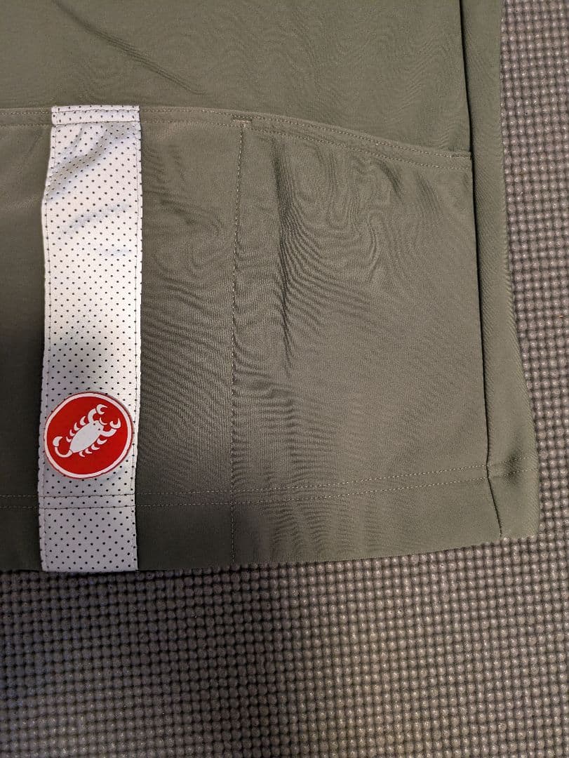 castelli　TUTTO NANO RoS JERSEYサイズLカーキ