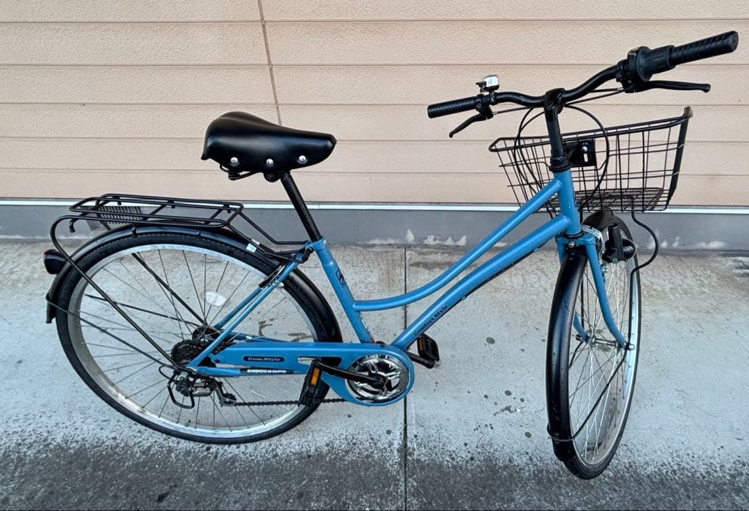 [岡山] 27インチ シティサイクル 自転車