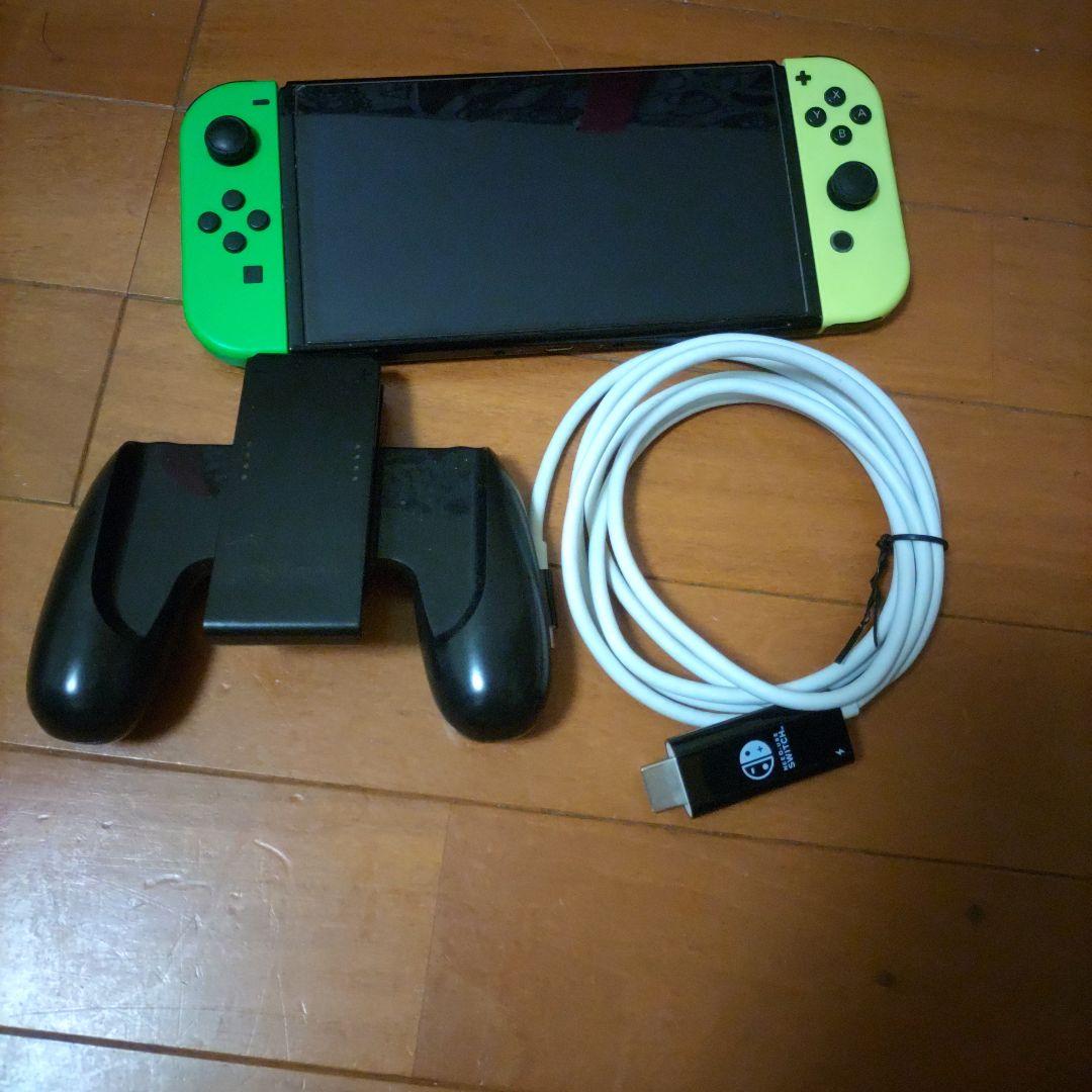 Nintendo Switch グリーン/イエロー 本体